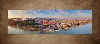 Bratislava – panoráma – 170 x 50 cm