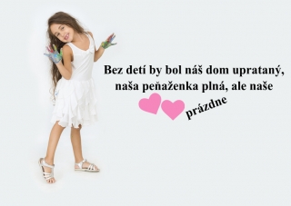 Nálepky na stenu - Naše deti ...