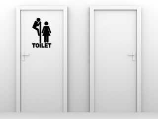 Nálepky na stenu – Toilet 1