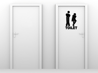 Nálepky na stenu – Toilet 2